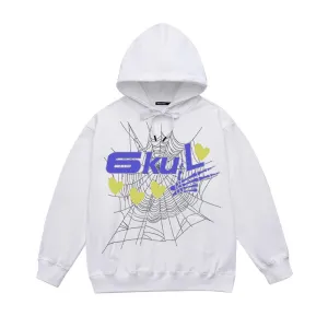 6Kull Spider Web Heartbeat Hoodie