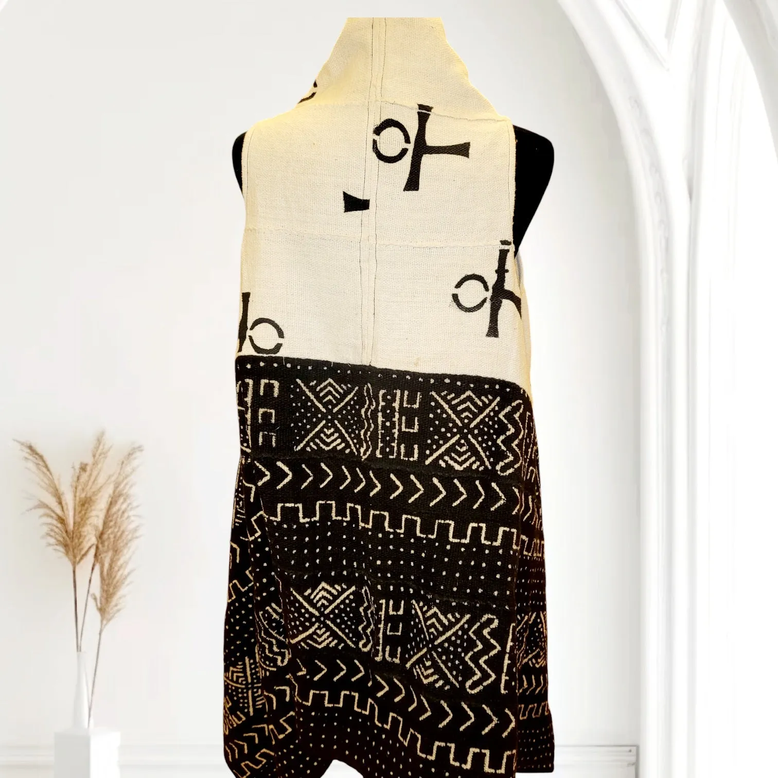 African Mudcloth Cardigan Jacket | Geri's Bluffing Boutique