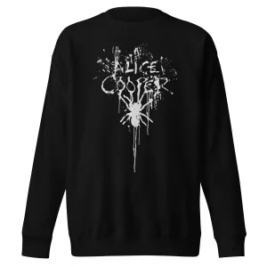 Alice Cooper Spider Drip Jumbo Print Sweatshirt