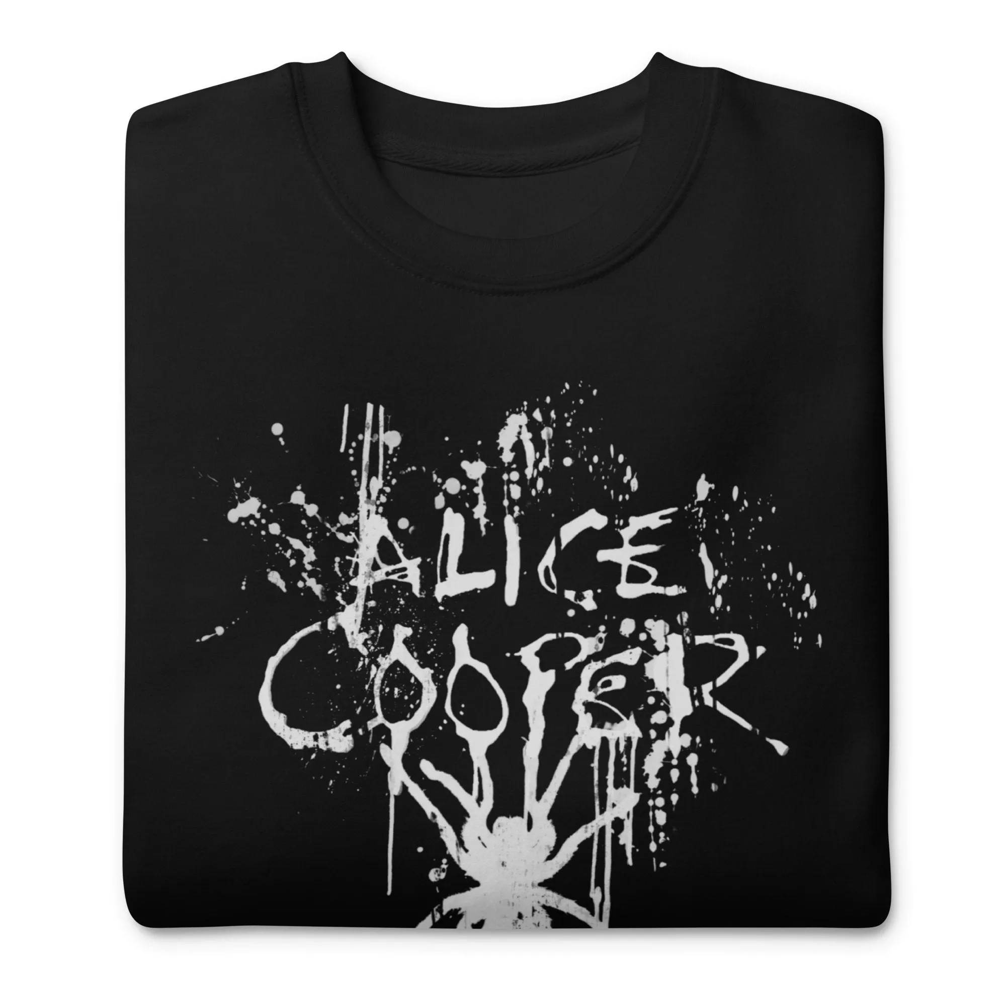 Alice Cooper Spider Drip Jumbo Print Sweatshirt