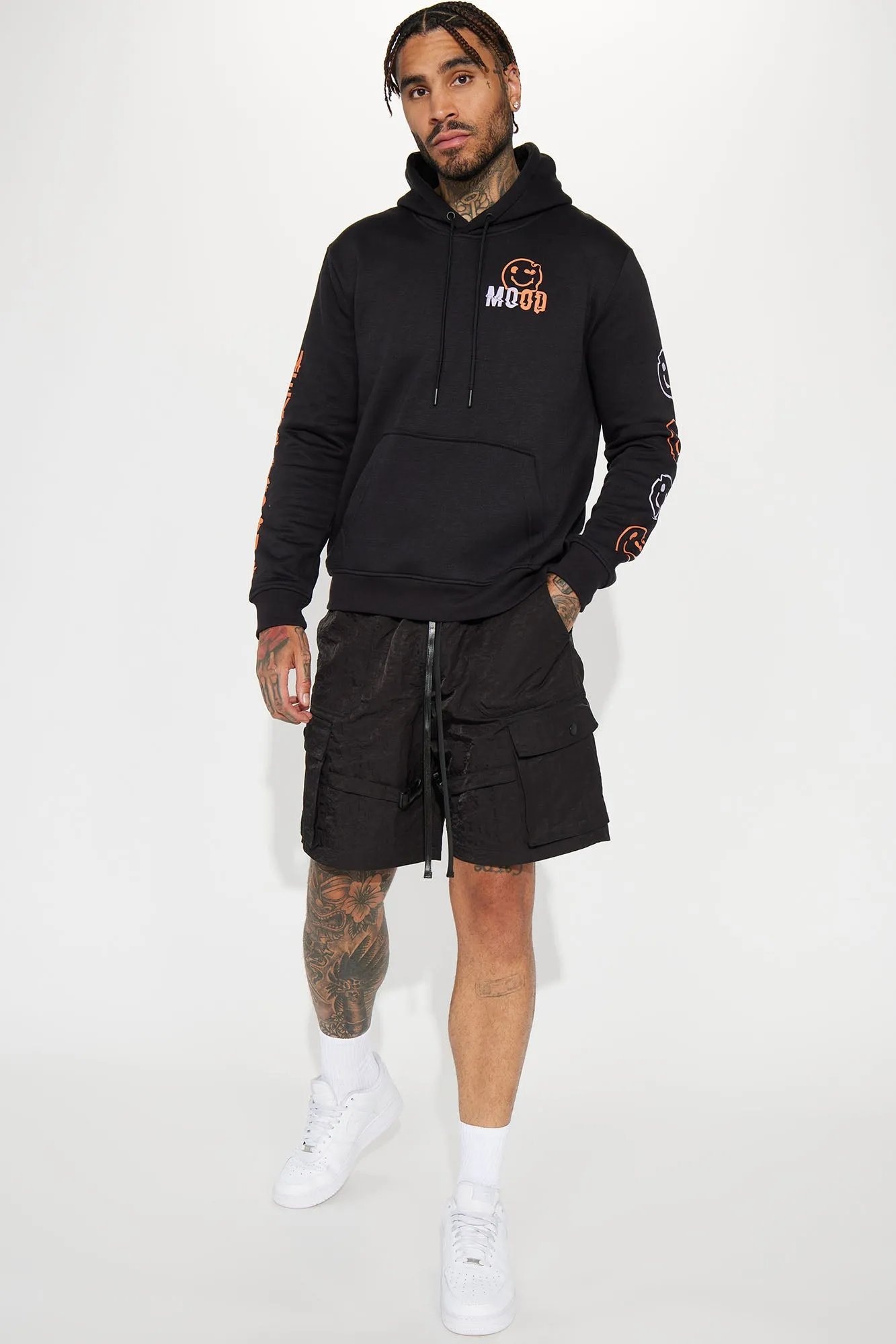 Bad Vibes Swag Hoodie - Black