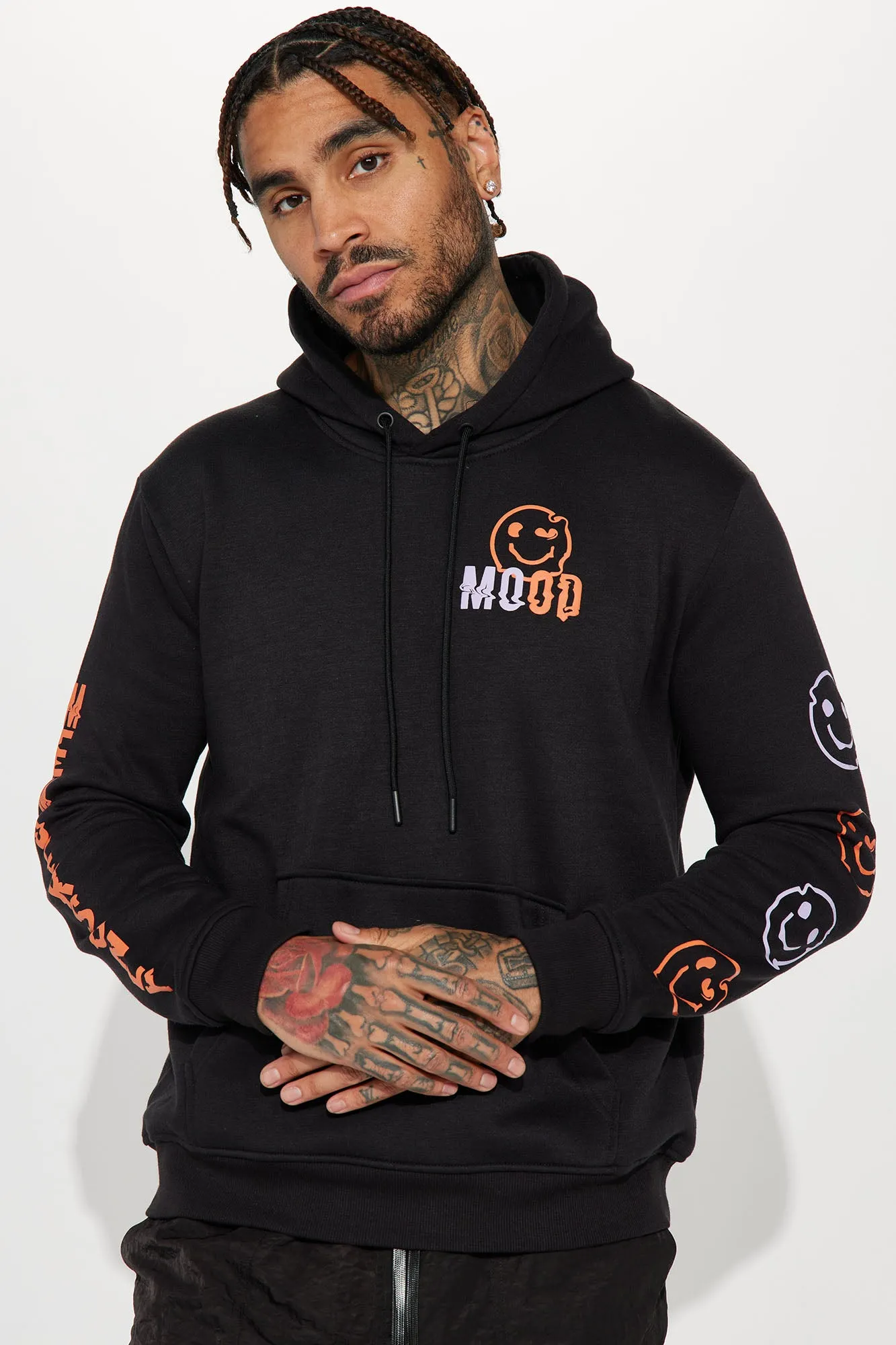 Bad Vibes Swag Hoodie - Black