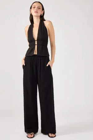 Black Beach Pants