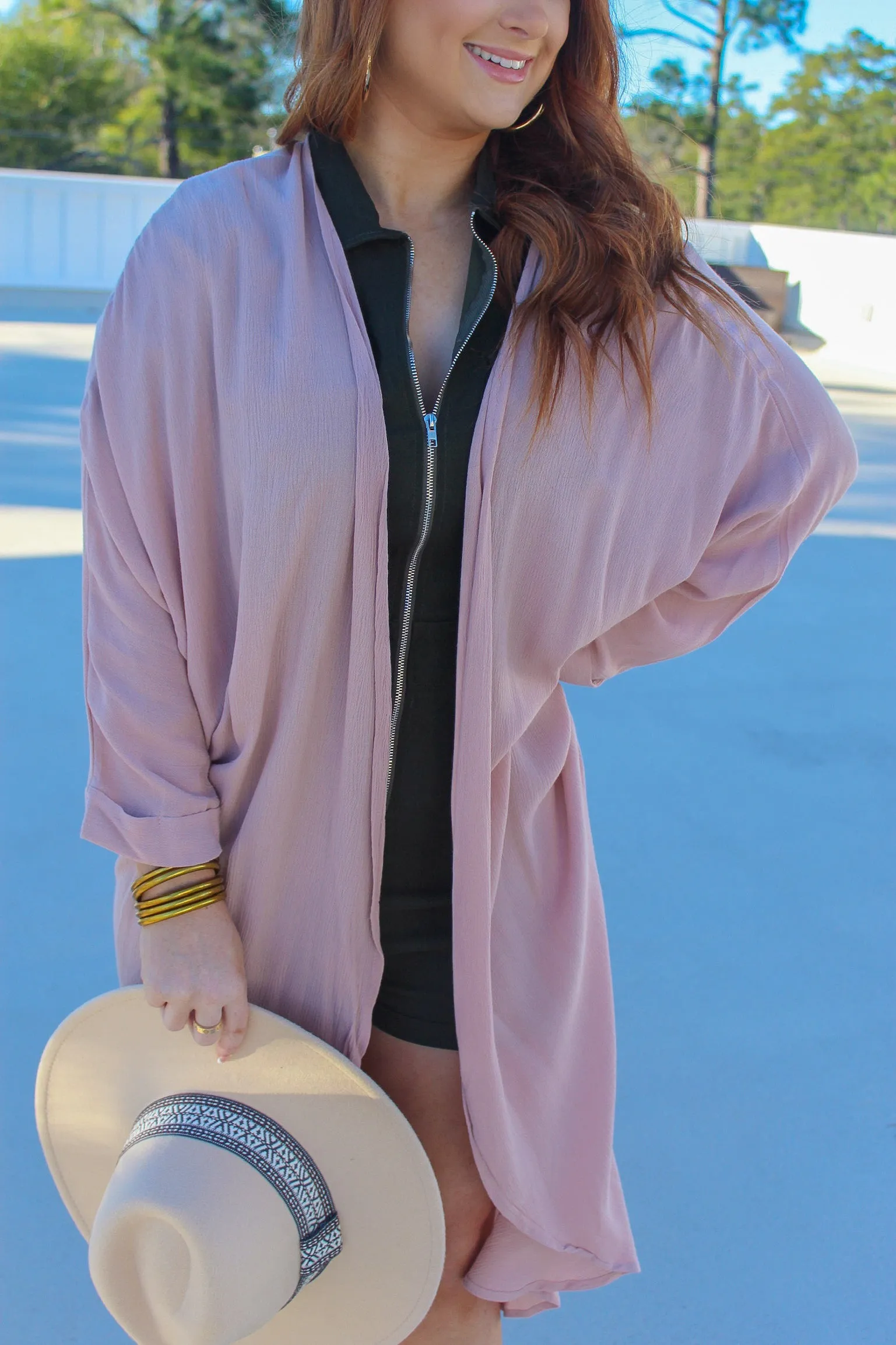 Blush Kimono