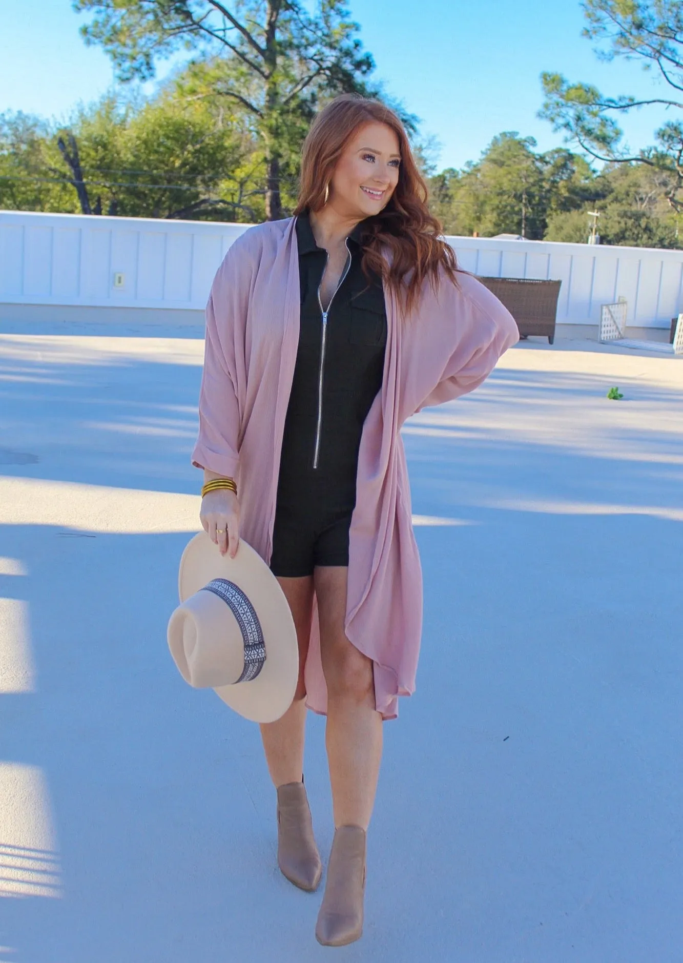 Blush Kimono