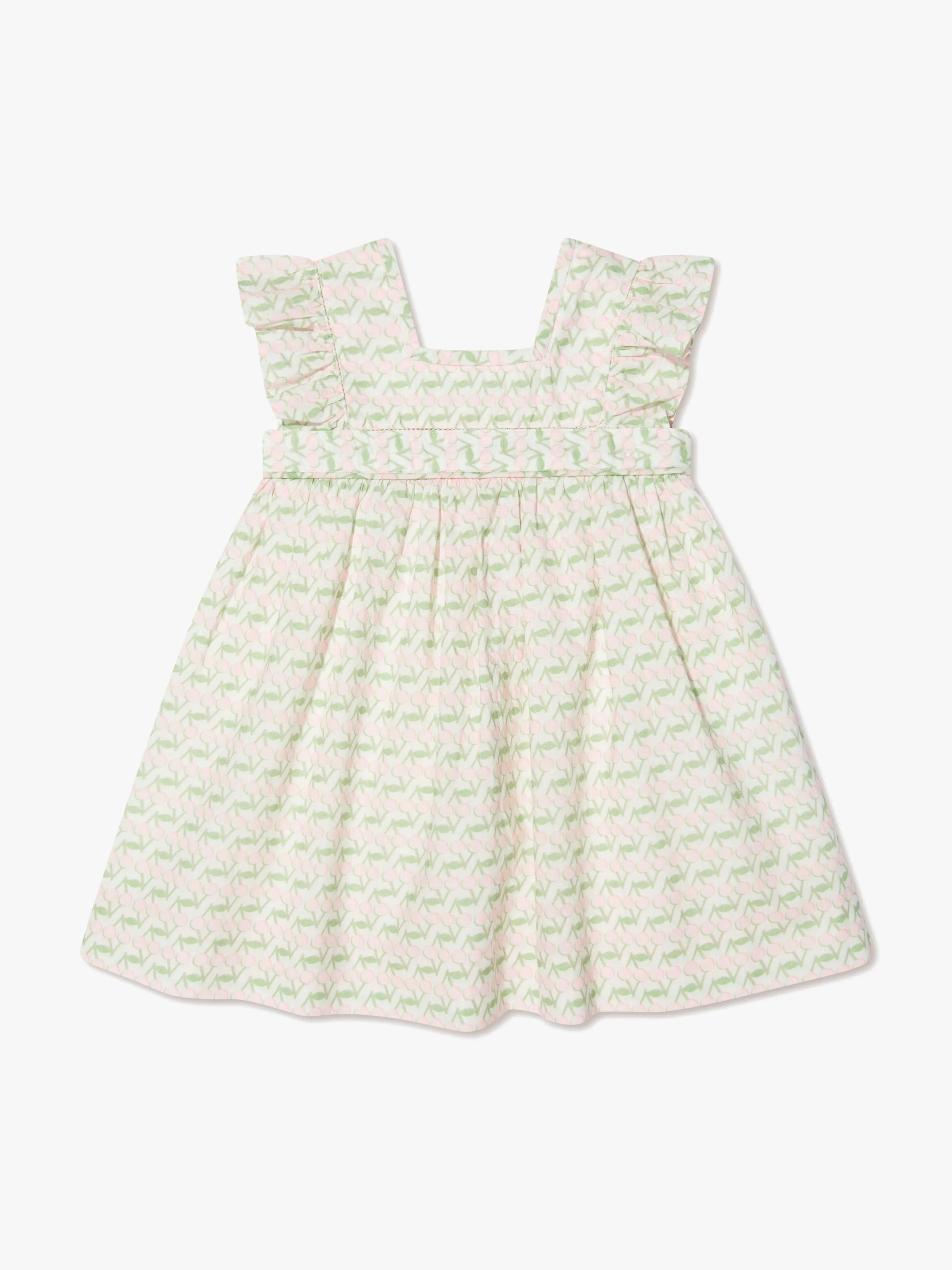 Bonpoint Baby Girls Alexandrina Dress in Ivory