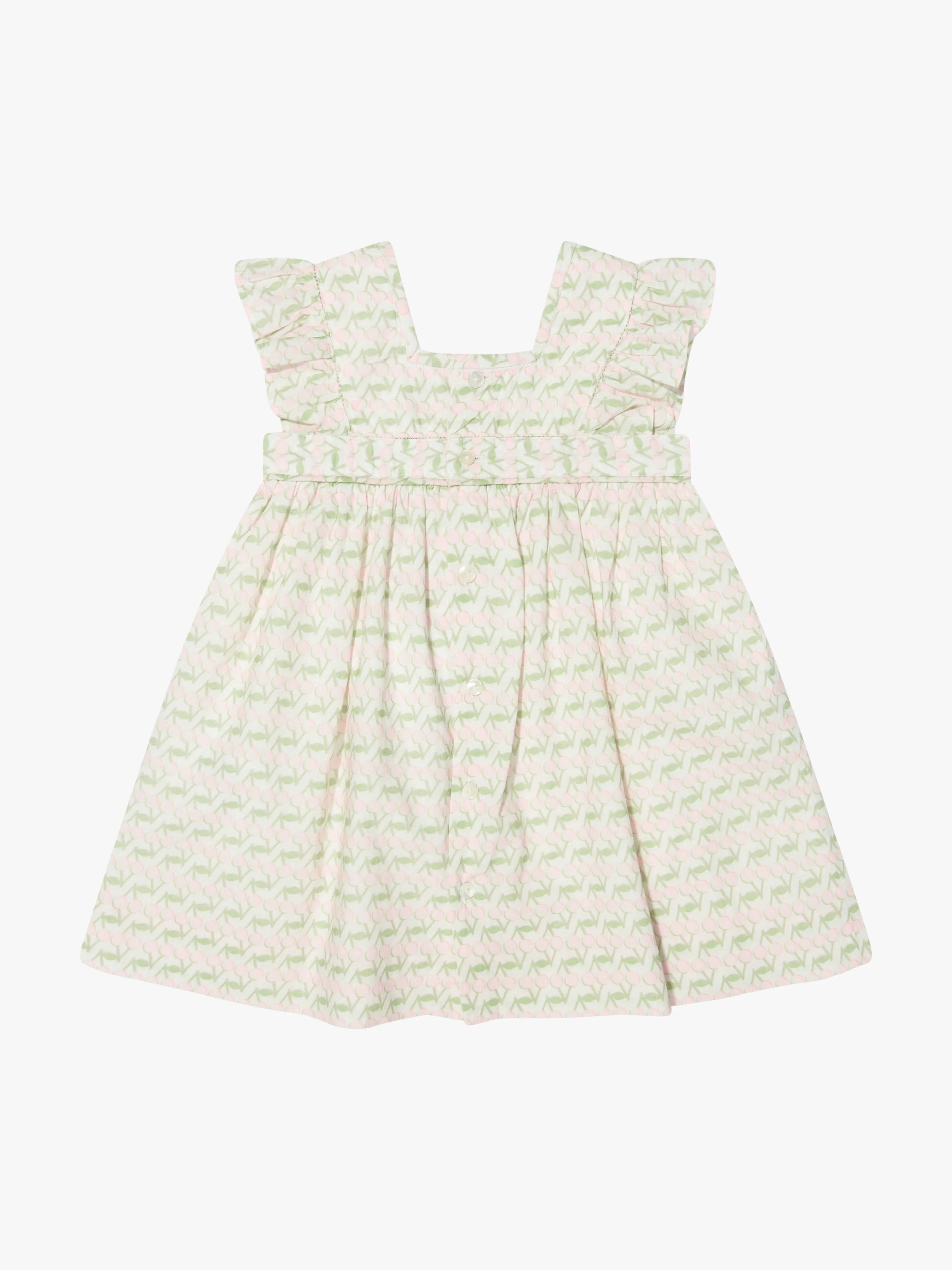 Bonpoint Baby Girls Alexandrina Dress in Ivory