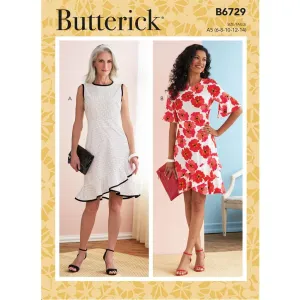 Butterick Pattern B6729 Misses' Dresses