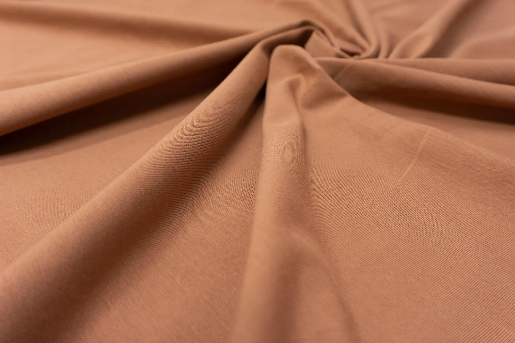 Clay - LUXE Solids Jersey Knit - 1/2 Metre