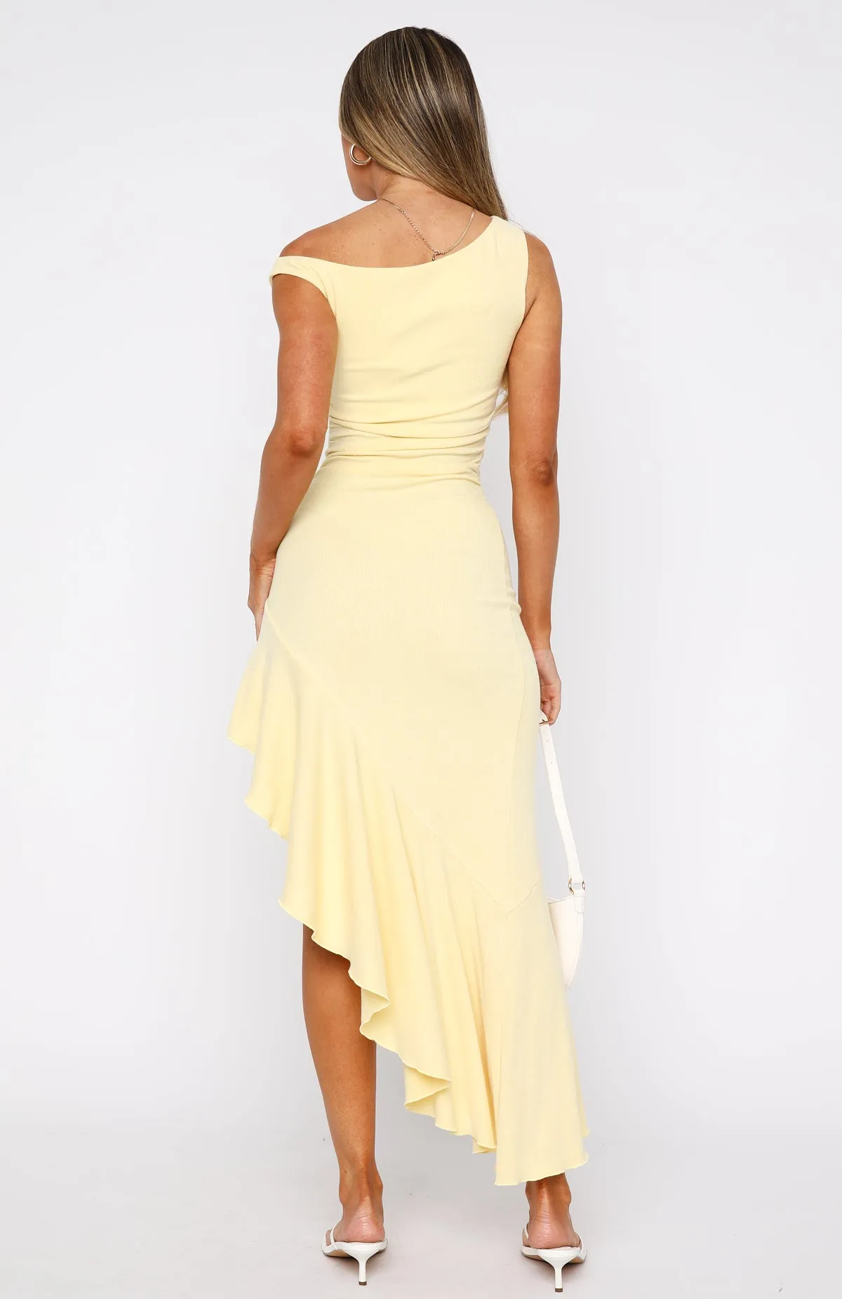 Everybody Loves It Maxi Dress Lemon