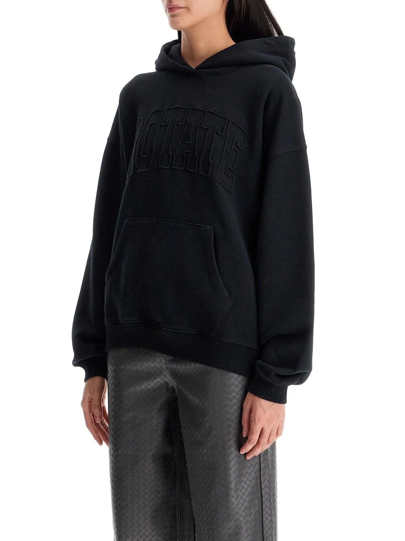 Hooded Graphic Organic Cotton Sweatshirt