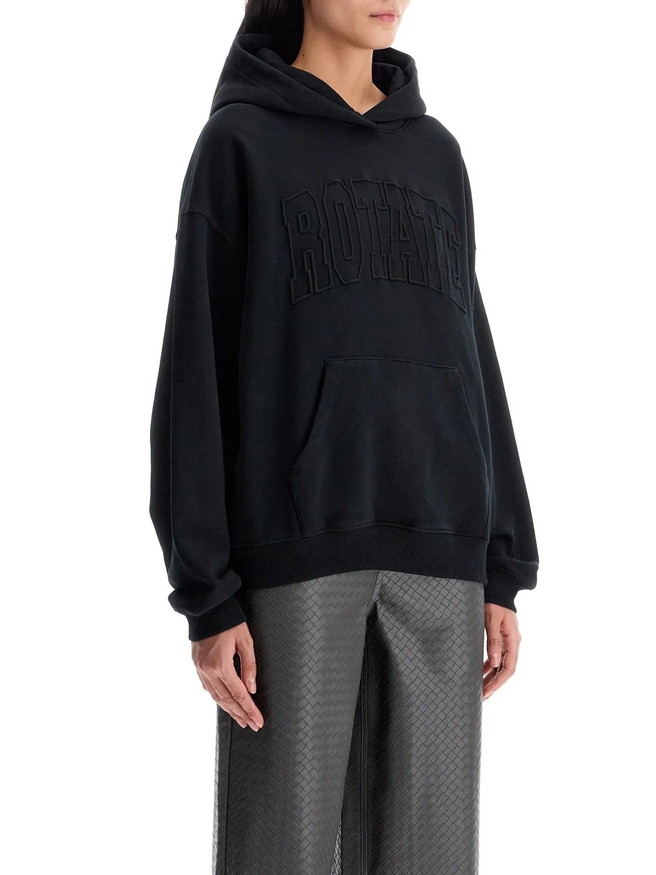 Hooded Graphic Organic Cotton Sweatshirt