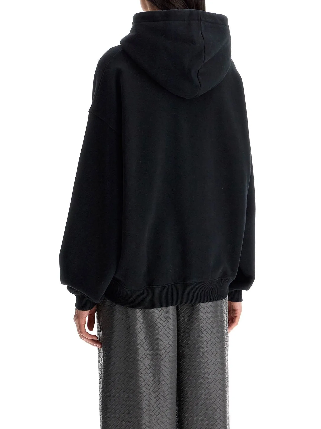 Hooded Graphic Organic Cotton Sweatshirt