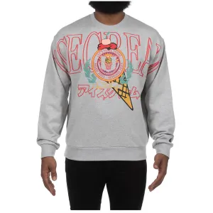 Ice Cream "Waitlisted" Heather Grey Crewneck (431-2308)