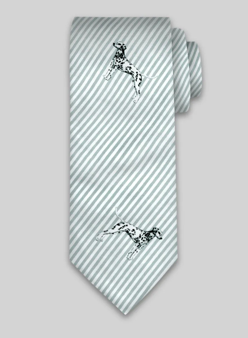 Italian Cotton Tie - Dalmatian