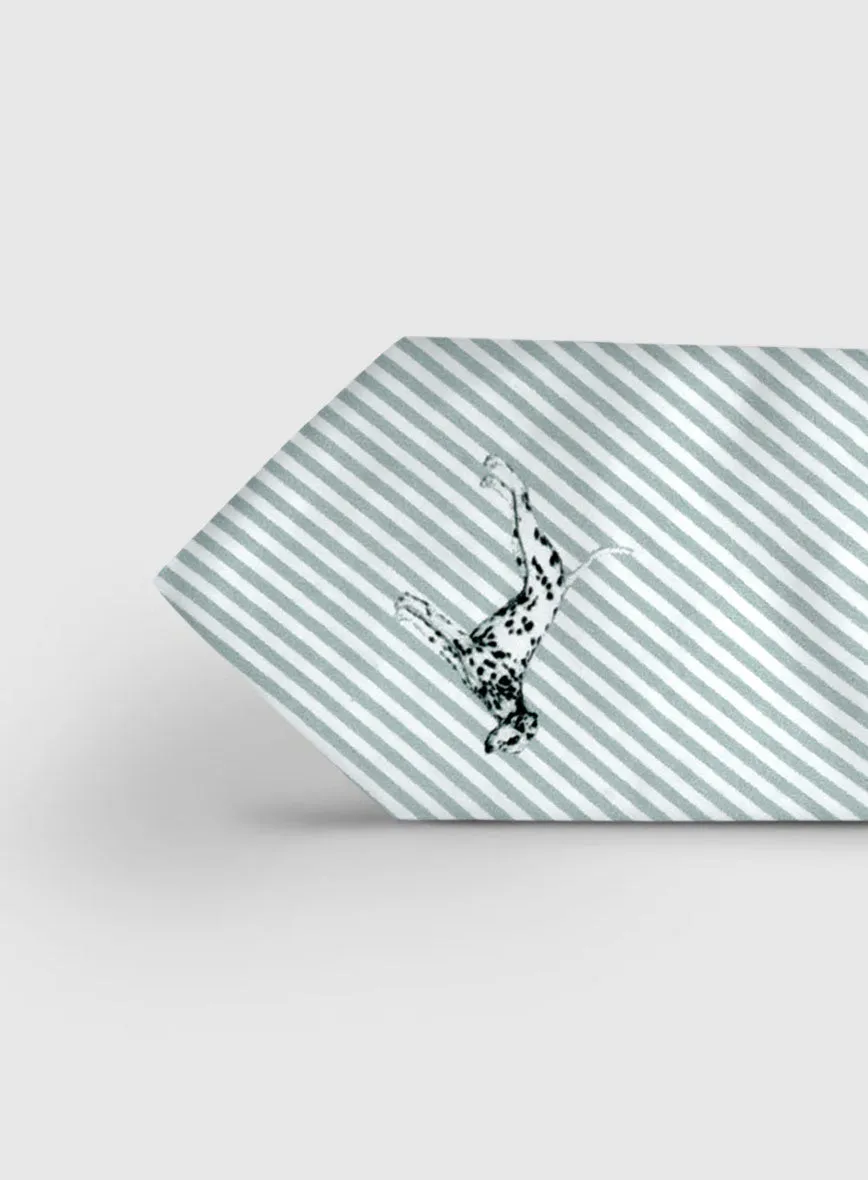 Italian Cotton Tie - Dalmatian