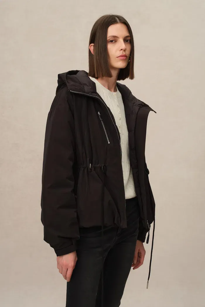 Jeanne Water Repellent Aviator Puffer Jacket