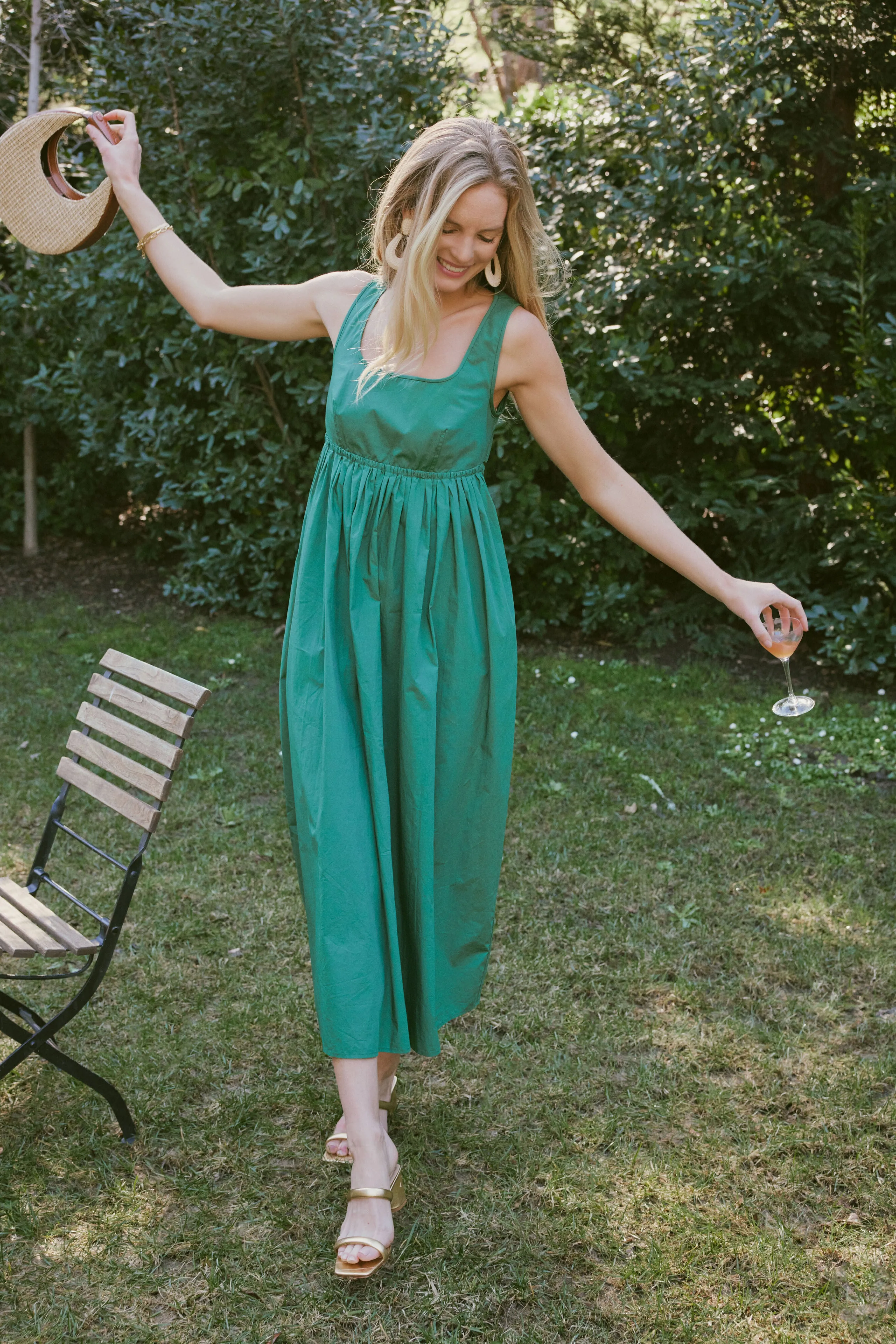 Kelly Green Mariabella Dress