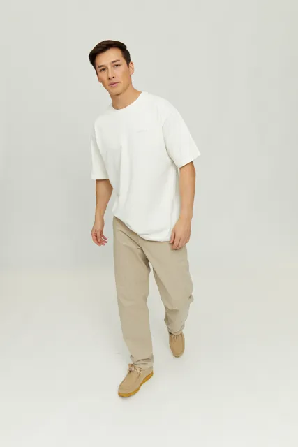 Nelson Chino Men Pants Mushroom | Mazine