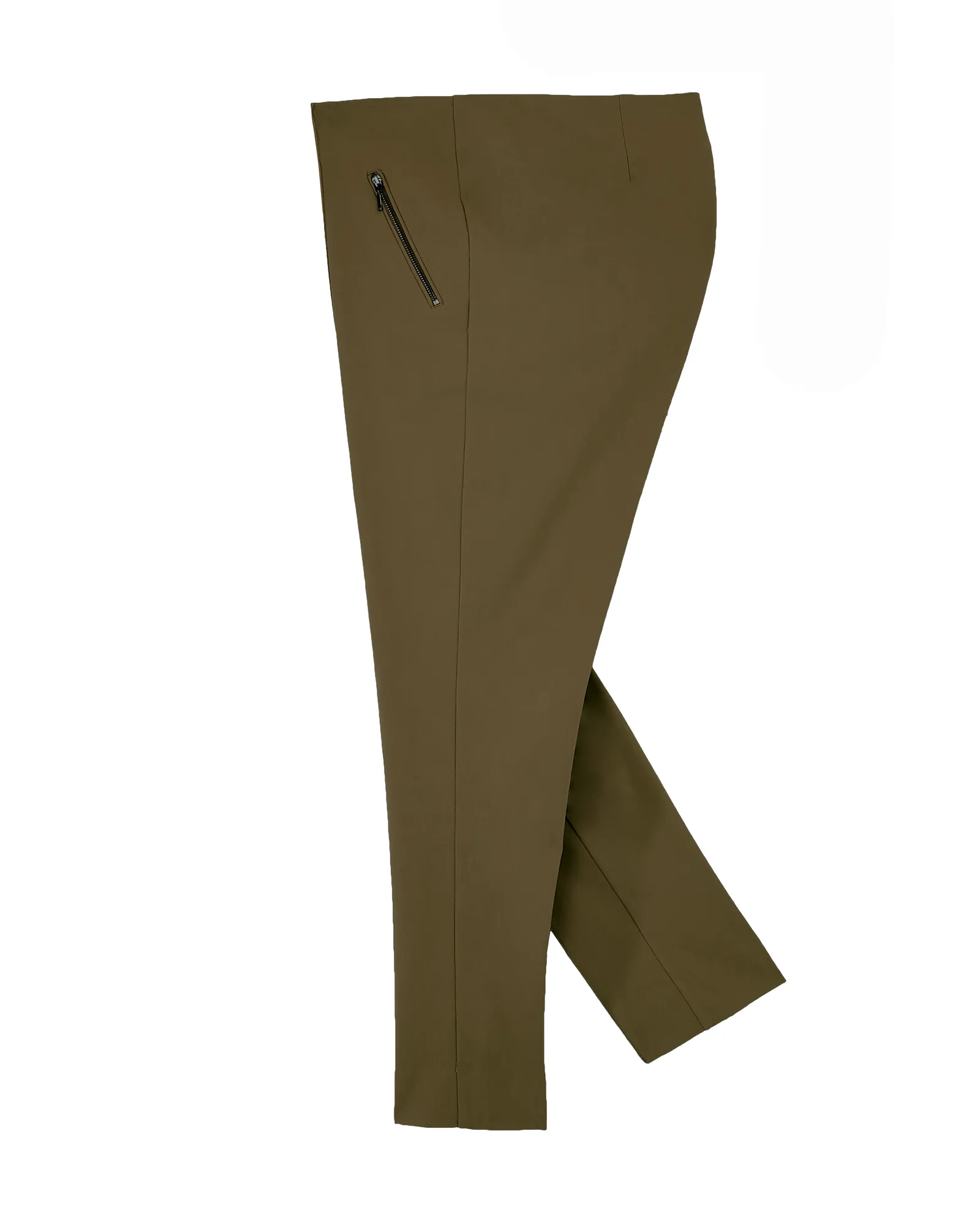 Nicky Ankle Pant | Olive Green