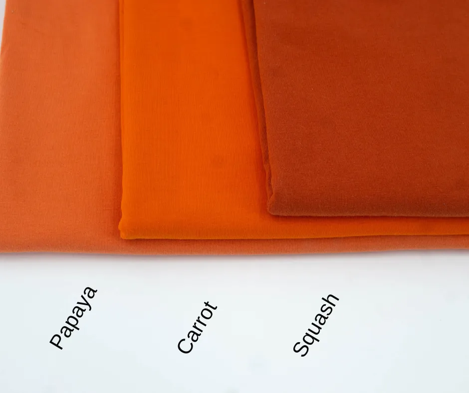 Papaya - LUXE Solids Jersey Knit - 1/2 Metre