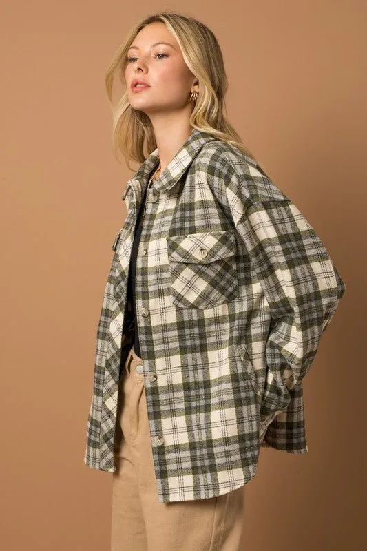 Plaid Oversized Shacket