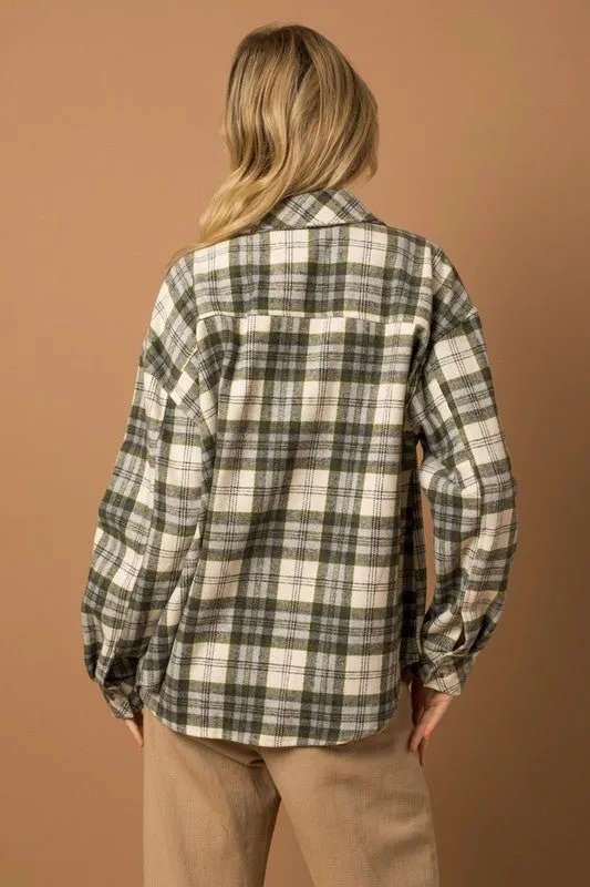 Plaid Oversized Shacket