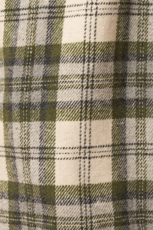 Plaid Oversized Shacket