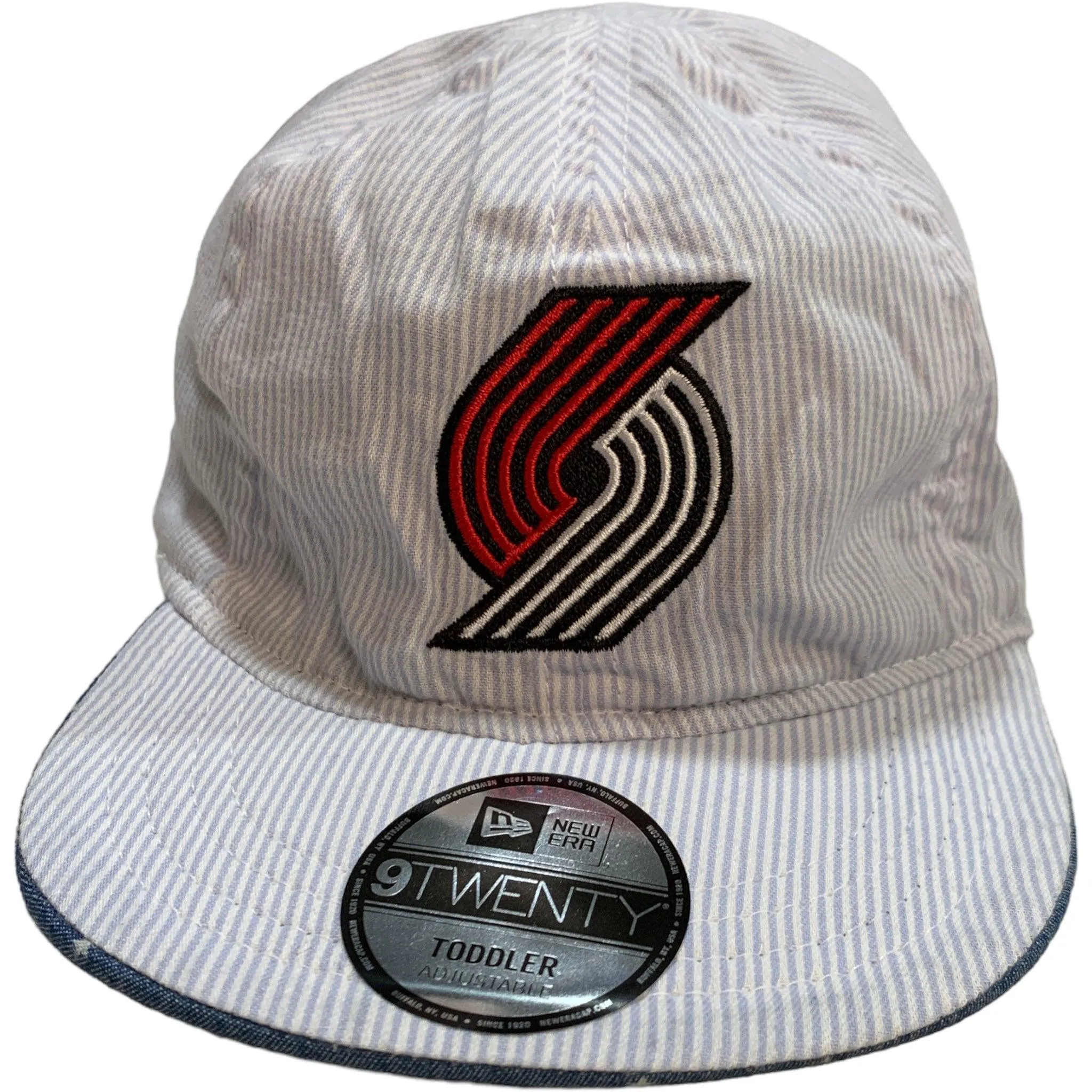 Portland Trail Blazers Toddler Denim Reversible Flip Hat