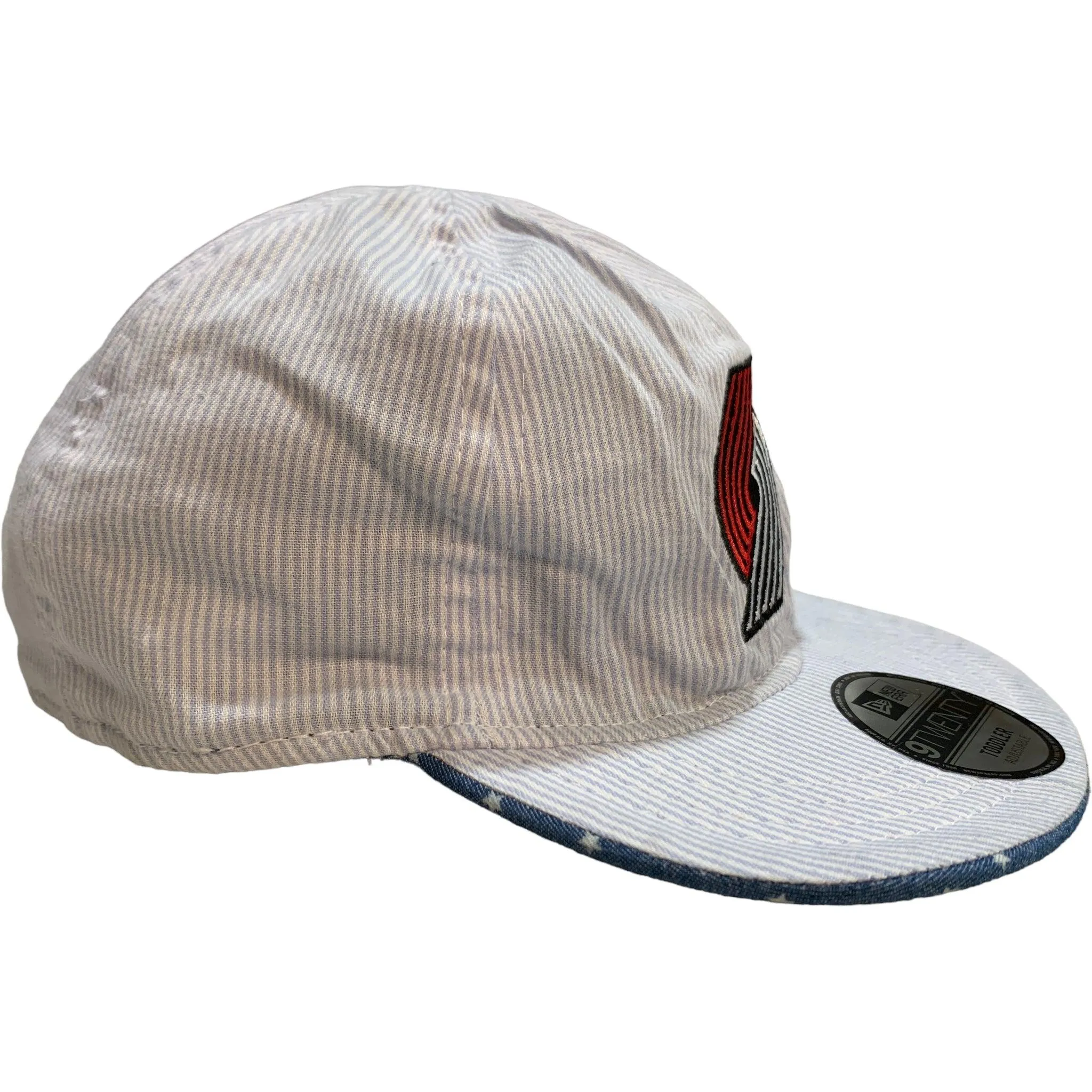 Portland Trail Blazers Toddler Denim Reversible Flip Hat