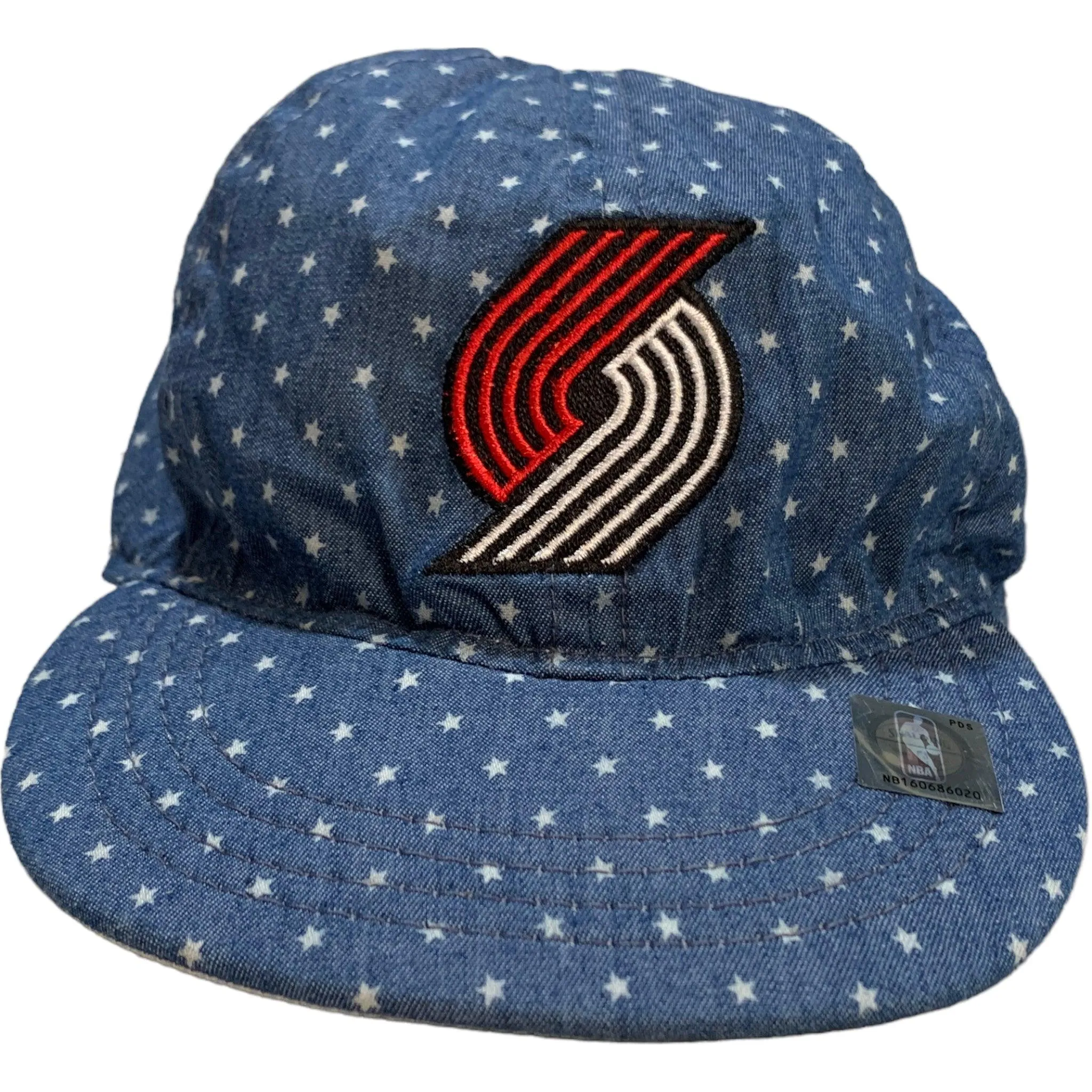 Portland Trail Blazers Toddler Denim Reversible Flip Hat