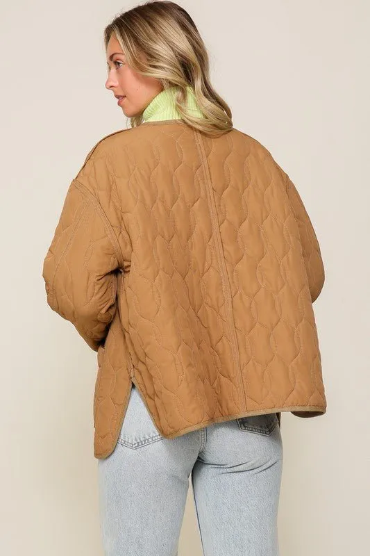 Quilted Puffer Jacket