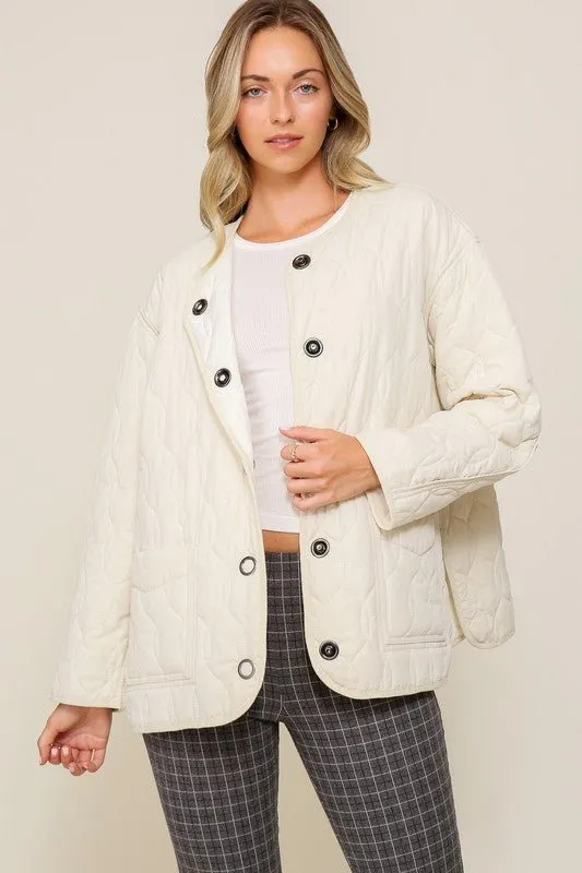 Quilted Puffer Jacket