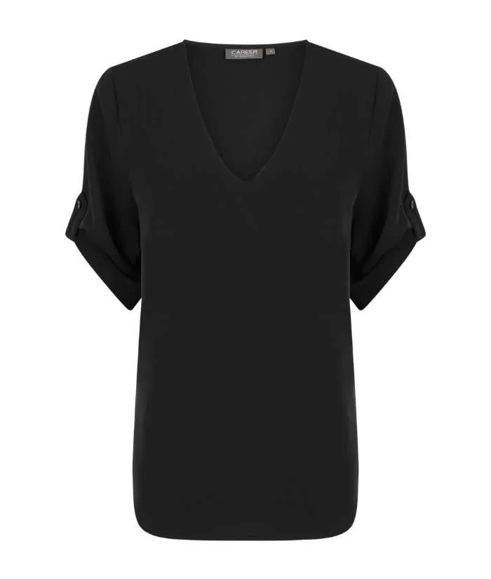 Reese Luxe Twill Top