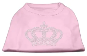 Rhinestone Crown Shirts Light Pink L (14)