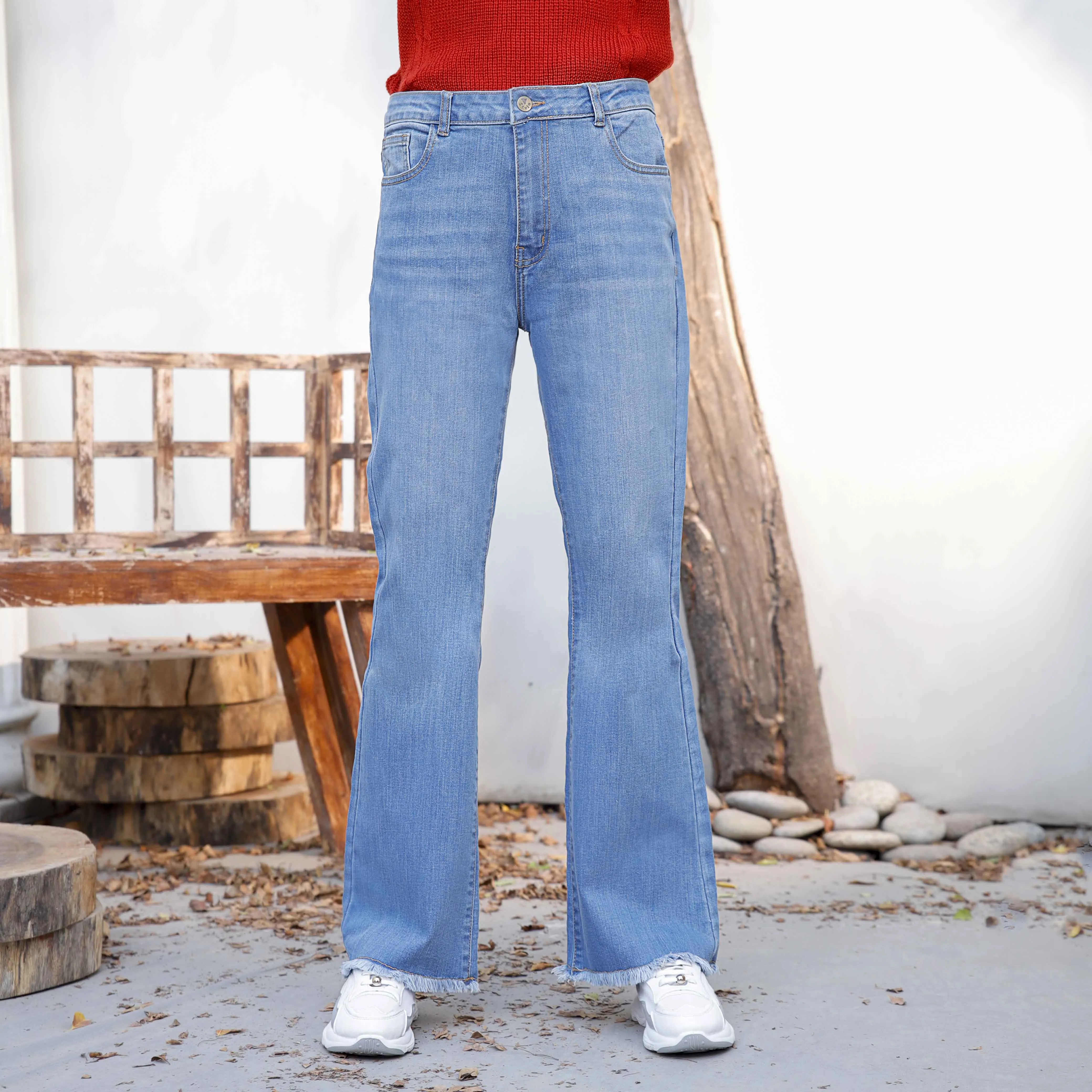 Sky Blue Denim pant PS9525