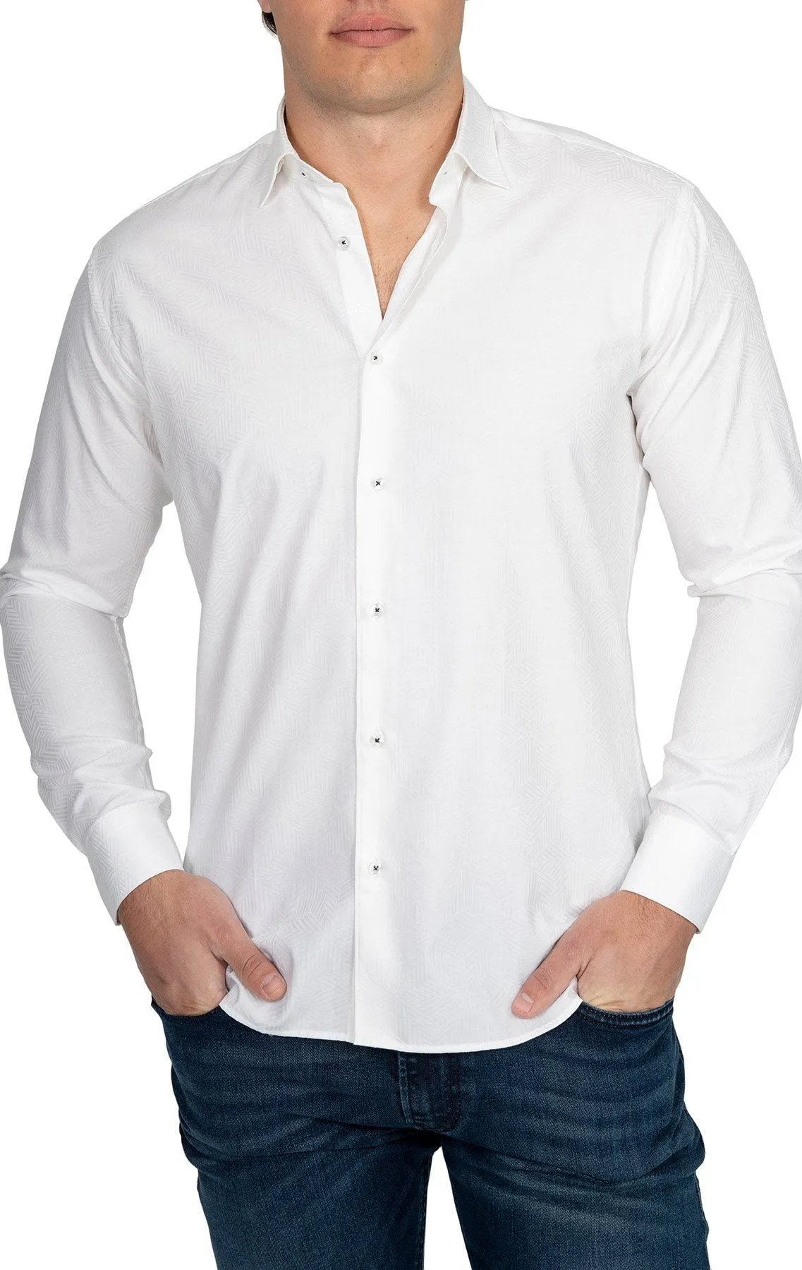 Snowflake White Shirt