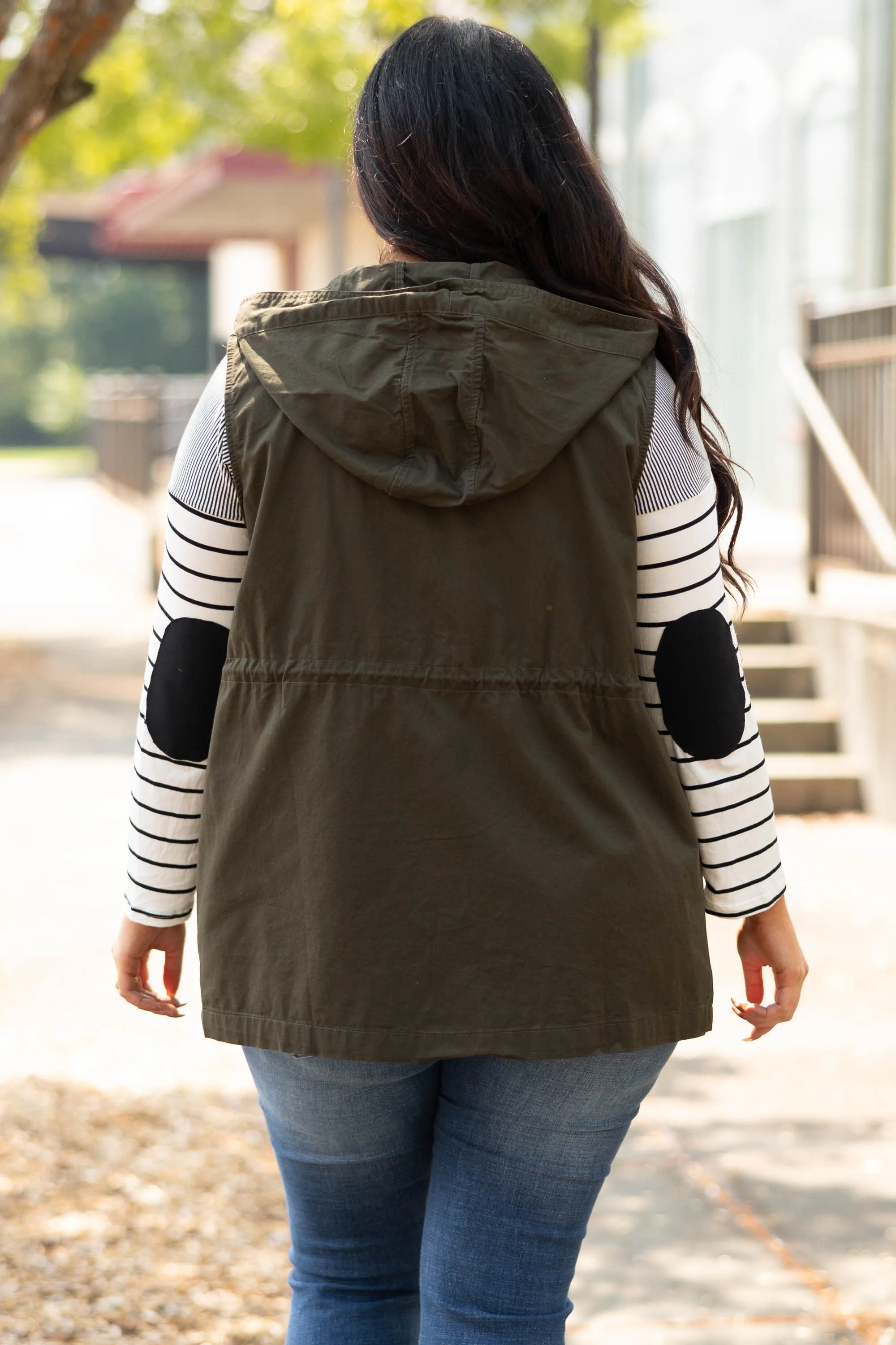 So Carefree Vest, Dark Olive