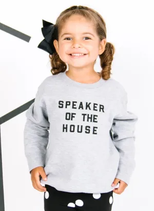 Speaker Of The House Long Sleeve Kids Sweatshirt