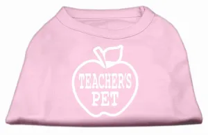 Teachers Pet Screen Print Shirt Light Pink L (14)