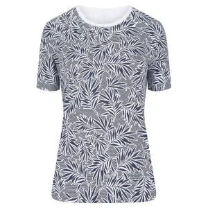 TIGI 18/20 Leaf Cross Stitch Print Top