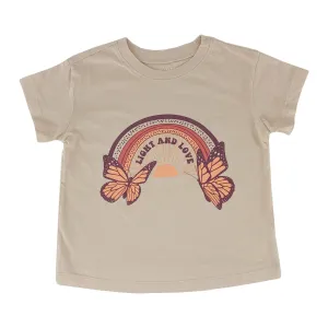 Tiny Whales Boxy Tee - Light and Love