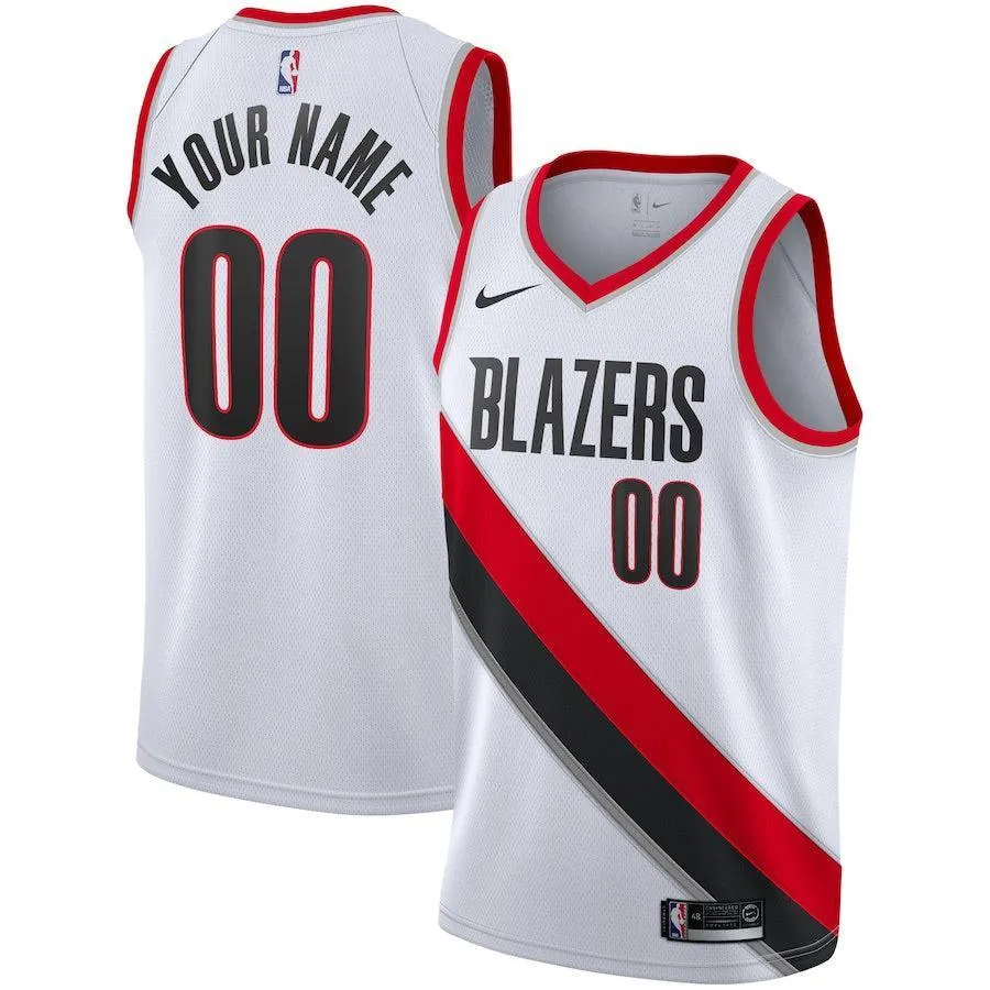 Trail Blazers Custom Nike Association Swingman Jersey