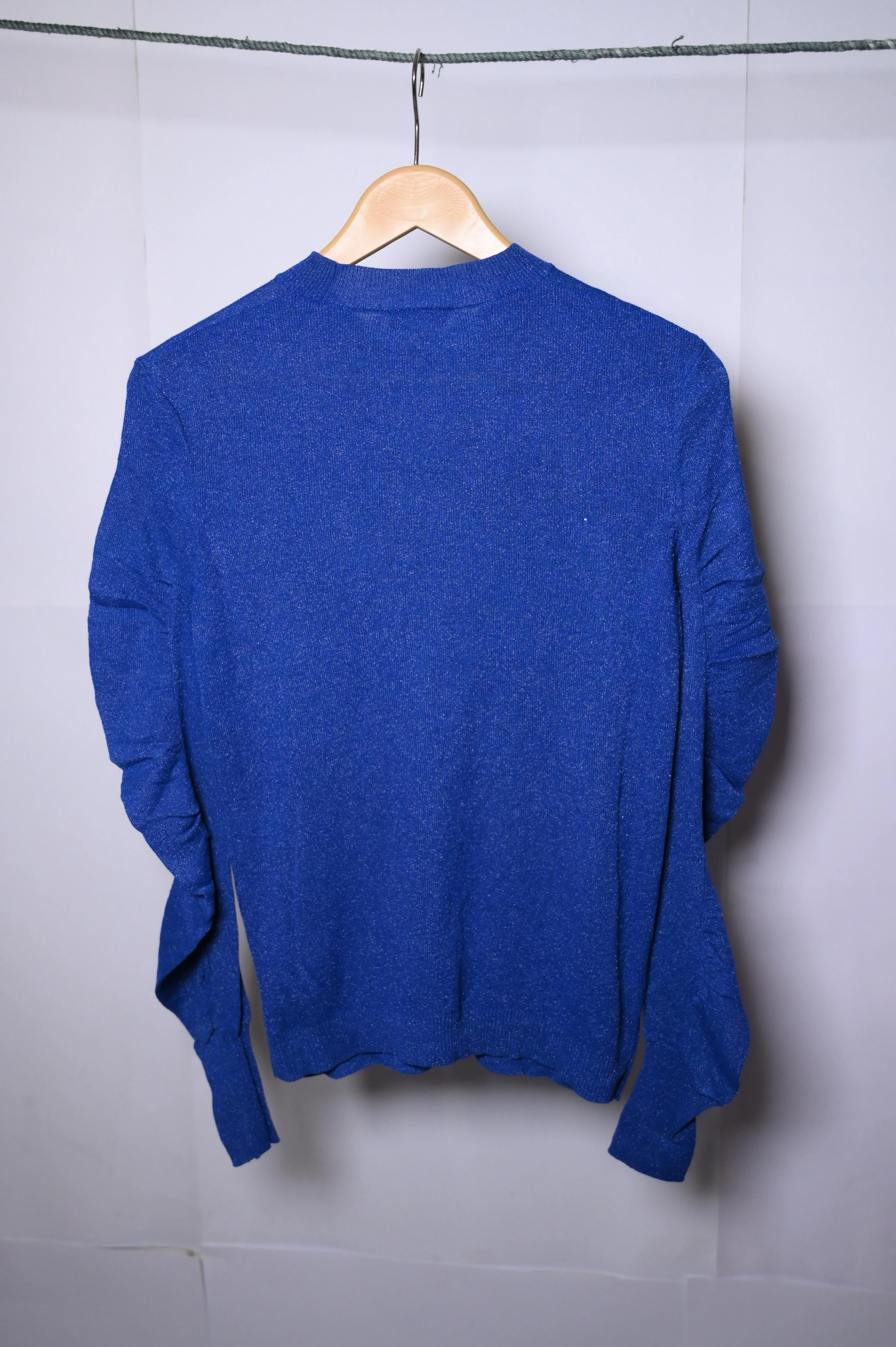 Vila Blue Sweatshirt (Small)