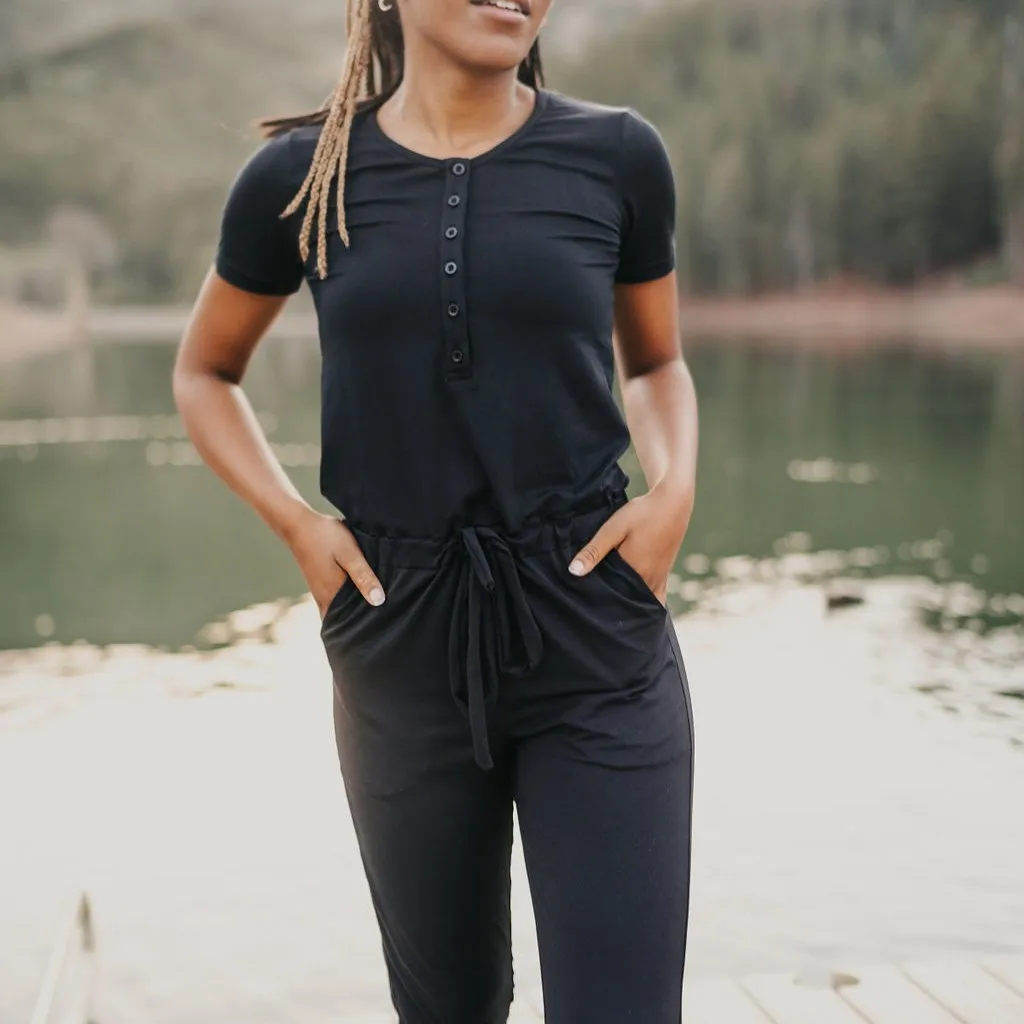 Weekend Jumpsuit - Black