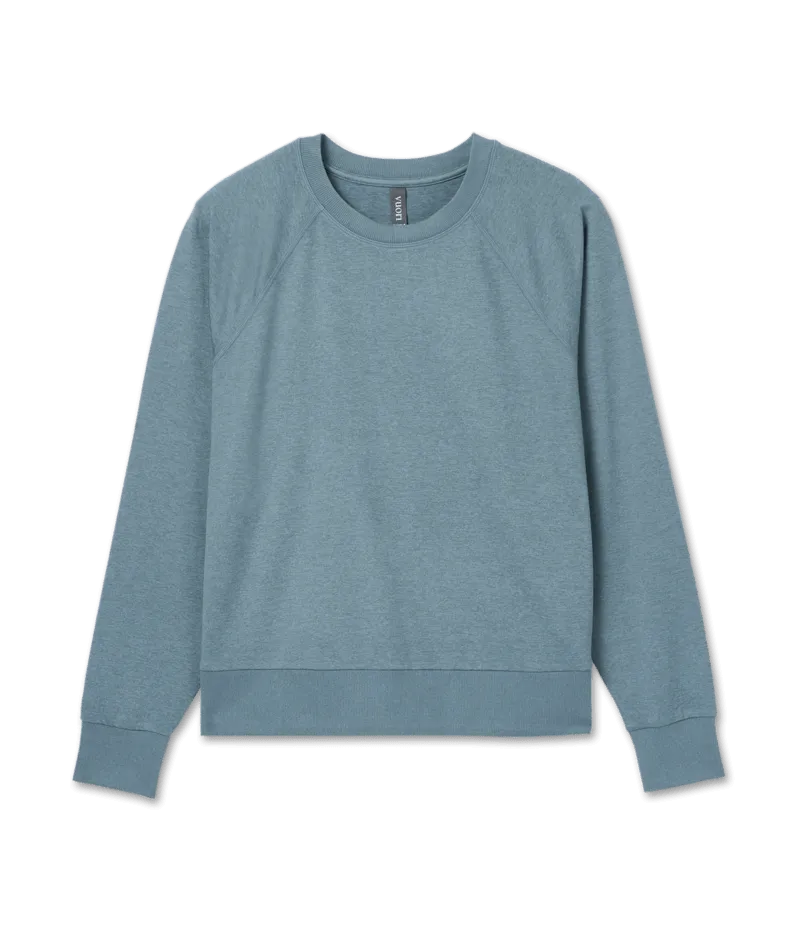 Womens L/S Halo Crew