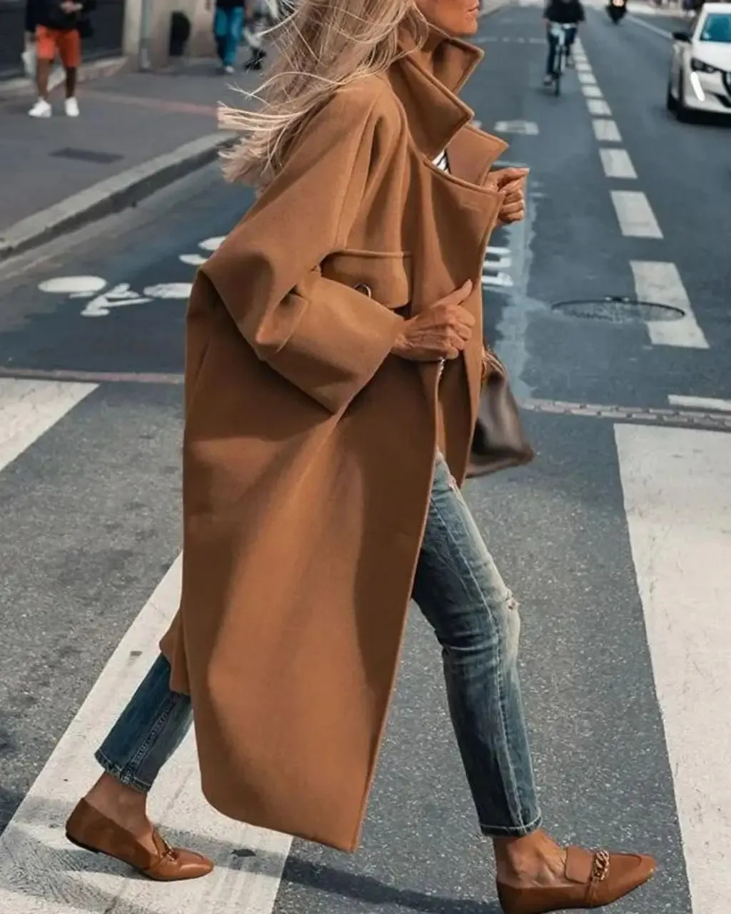 WOOL BLEND MAXI COAT